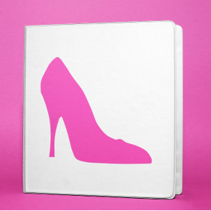 Pink Heels Binder