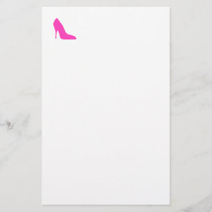 Pink Heels Stationery
