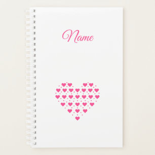 Pink Herz Planner