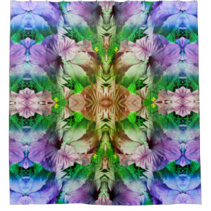 Pink Hibiscus Flower Abstract Distressed 