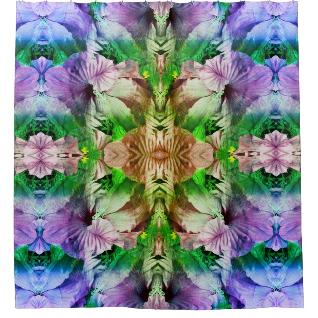 Pink Hibiscus Flower Abstract Distressed  (Front)