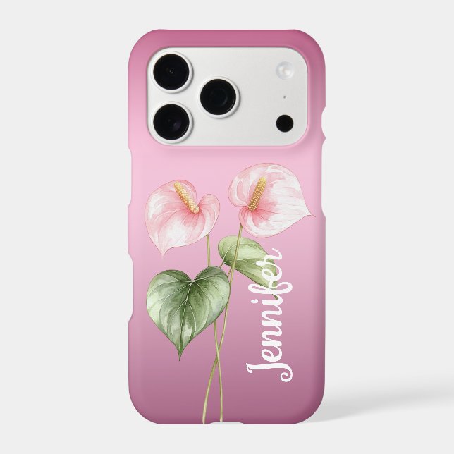 Pink Hibiscus Flowers (Back)