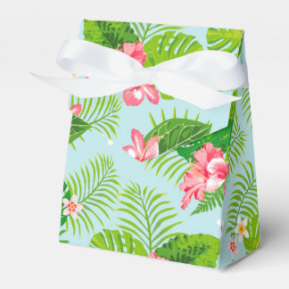 Pink Hibiscus Palm Gift Box