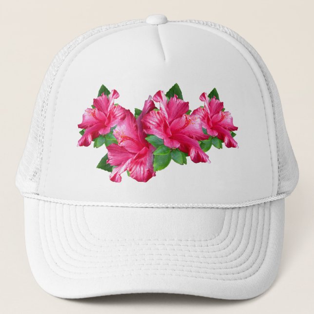 Pink Hibiscus Queen Hat (Front)