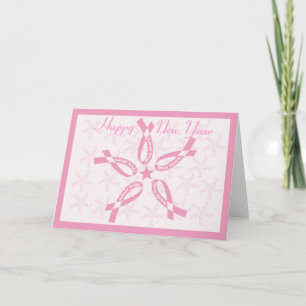 PINK HOPE HOLIDAY CARD