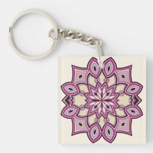 Pink Horizon Keychain
