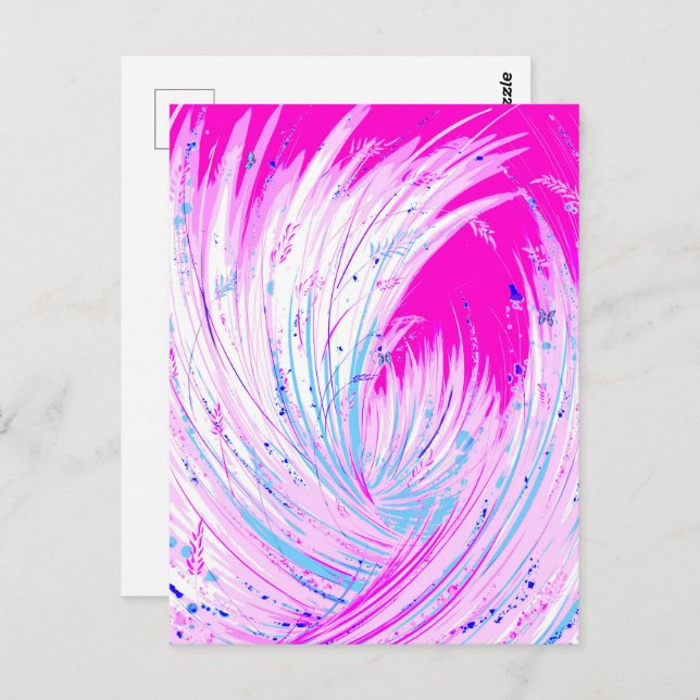 Pink Horizon  Postcard (Front/Back)