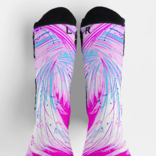 Pink Horizon Socks