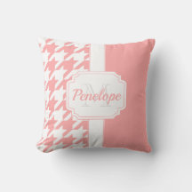 Pink Houndstooth Pattern
