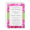 Pink Hydrangea Border Green 80th Birthday Party