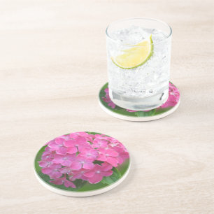 Pink Hydrangea Coaster