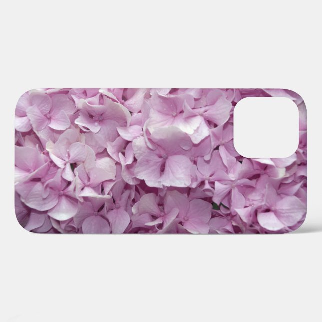 Pink Hydrangea Flowers Case-Mate iPhone Case (Back (Horizontal))