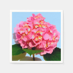 Pink Hydrangea Napkin