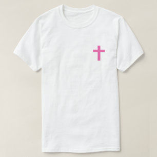 Pink I Do Believe In Jesus T-Shirt