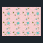 Pink Iconic Atomic Starbursts Poster<br><div class="desc">This Pink Iconic Atomic Starbursts Poster pattern features iconic atomic starbursts. That’s right! The old school, First Lady Pink coloured background with gold speckles is the perfect backdrop for the vibrant turquoise, soothing celery, and kitschy pear green coloured circles. The spots of colour are sporadically placed in various sizes with...</div>