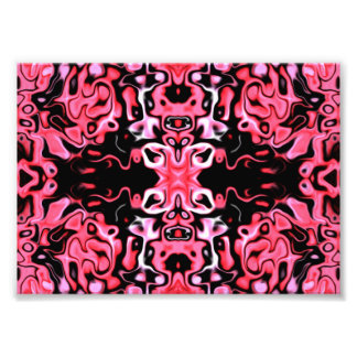 Pink in Darkness Photo Print