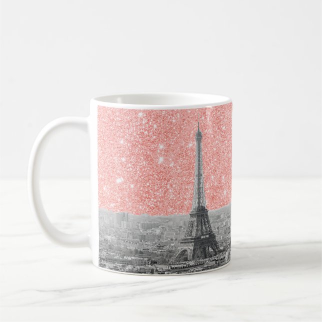 Pink in Paris Coffee Mug (Left)