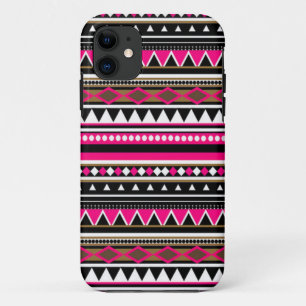 Pink iPhone 5 Case - Aztec Pattern