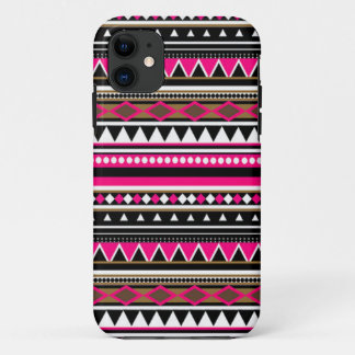 Pink iPhone 5 Case - Aztec Pattern