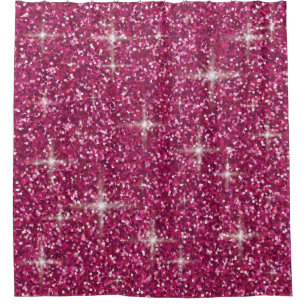 Pink iridescent glitter