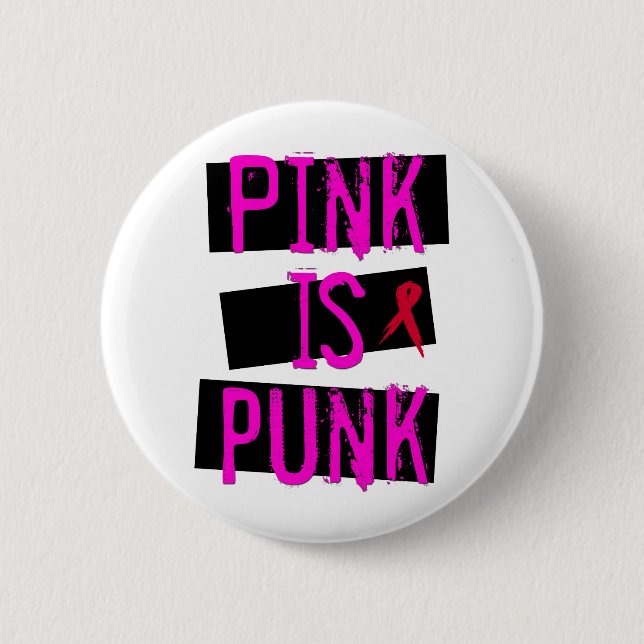 Pink Is Punk button (Front)