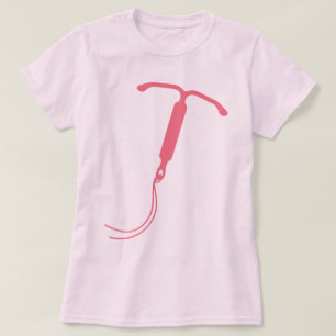 Pink IUD Graphic T-Shirt