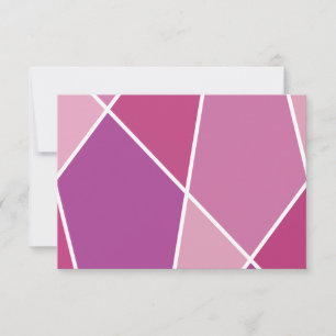 Pink JanaiCreates Color Collection Thank You Card