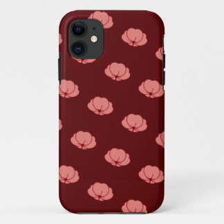 Pink Japanese Chrysanthemum Flowers iPhone 11 Case