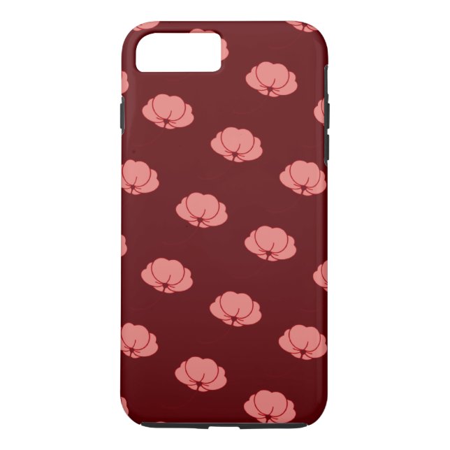 Pink Japanese Chrysanthemum Flowers Case-Mate iPhone Case (Back)