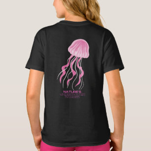 Pink Jellyfish: Nature's Underwater Dancer T-Shirt