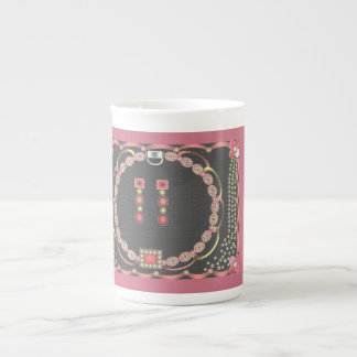 Pink Jewel Design Mug