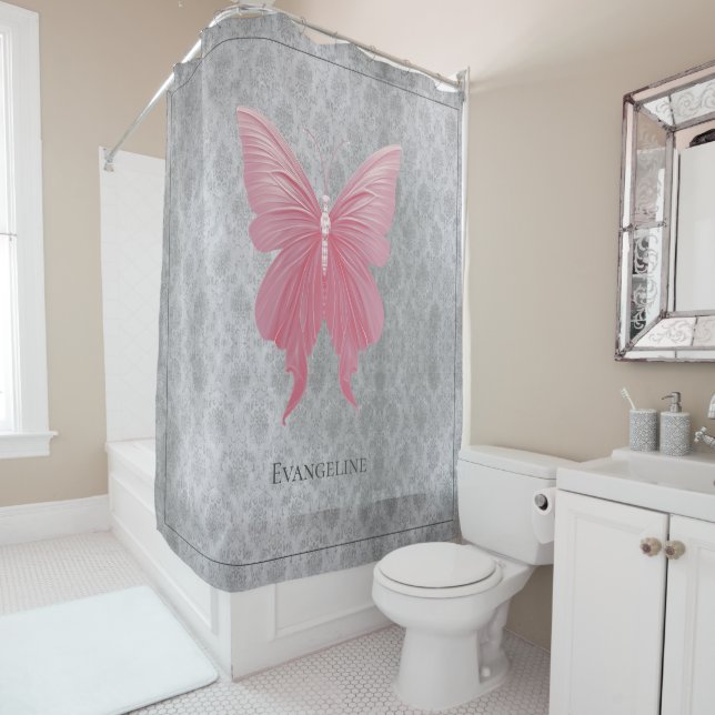 Pink Jewelled Butterfly (In Situ)