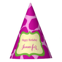 Pink jungle safari animal girl