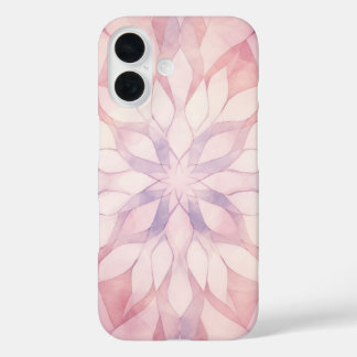 Pink Kaleidoscope iPhone 16 Case