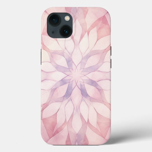 Pink Kaleidoscope Case-Mate iPhone Case (Back)