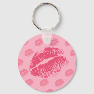 Pink Kiss Keychain