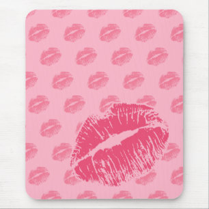 Pink Kiss Mouse Pad
