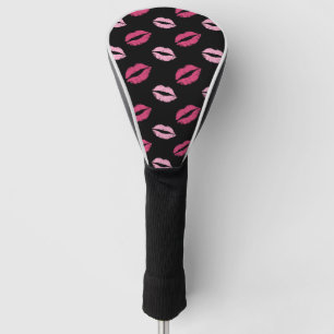 Pink Kisses Golf Head Cover