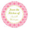 Pink Kitchen Baking Gift Stickers