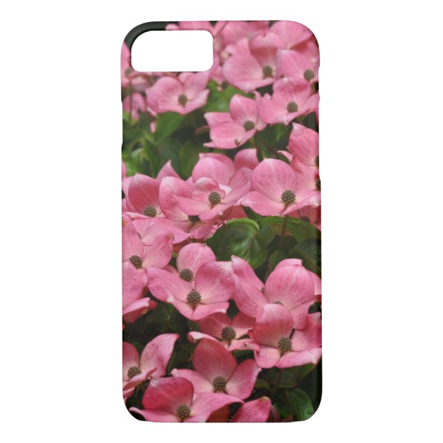 Pink kousa dogwood flowers Case-Mate iPhone case (Back)
