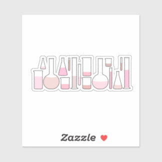 Pink Laboratory Glassware