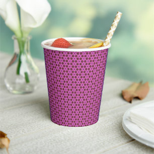 Pink Labyrinth  Paper Cups
