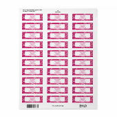 Pink Lace (Full Sheet)