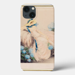 Pink Lady, 1933 by Louis Icart iPhone 13 Case