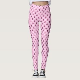 Pink Ladybugs Leggings