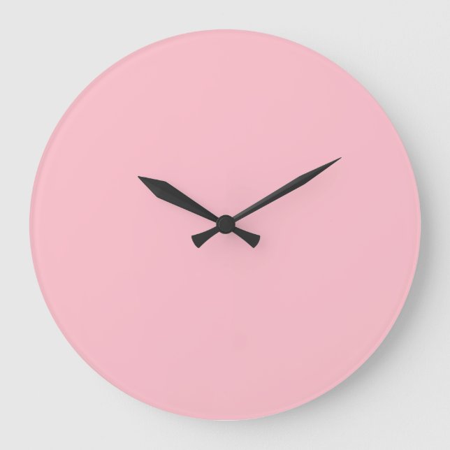 Pink Large Clock (Front)