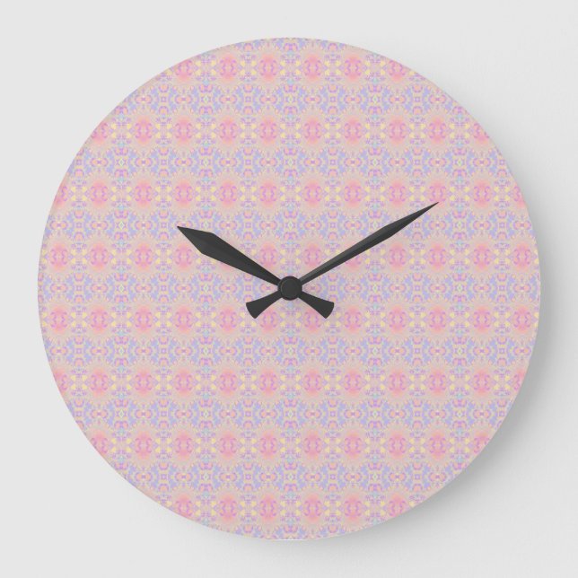 pink large clock (Front)