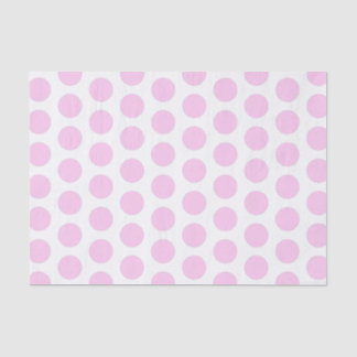 Pink Large Polka Dot Tissue Paper