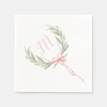 Pink Laurel Crest Ribbon
