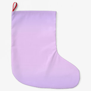 Pink Lavender Large Christmas Stocking